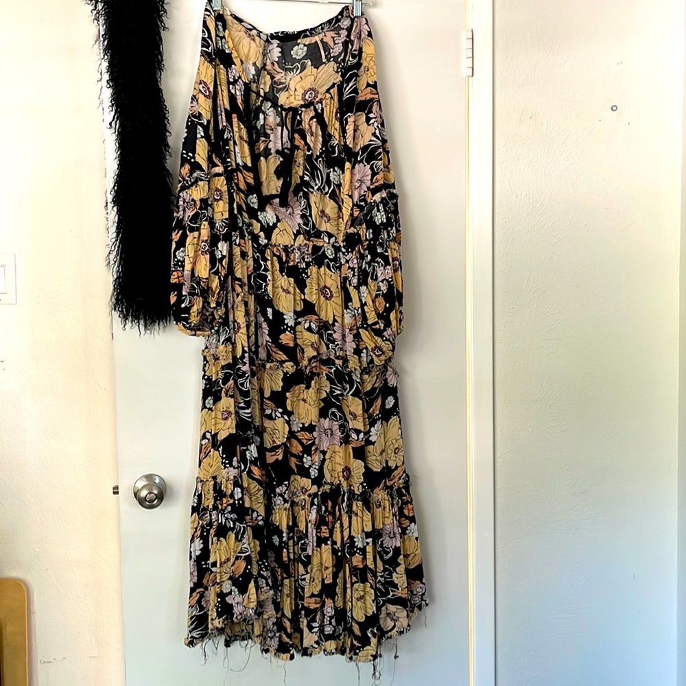 Free people Mumu summer dress midi dress